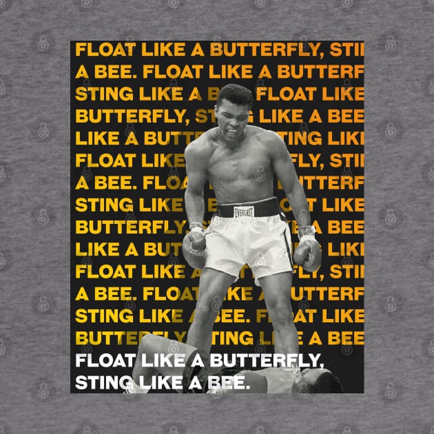 Muhammed Ali | Float like a butterfly, sting like a bee. by ErdiKara